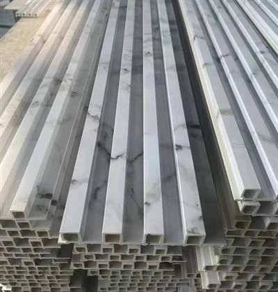 Panel Dinding Wpc Berkualiti Tinggi Siling Wpc Slat Panel Penutup Warna Marmar