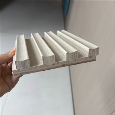 Kayu pepejal mdf veneered wall panel salutan hiasan dinding papan lapis berlapis laminated